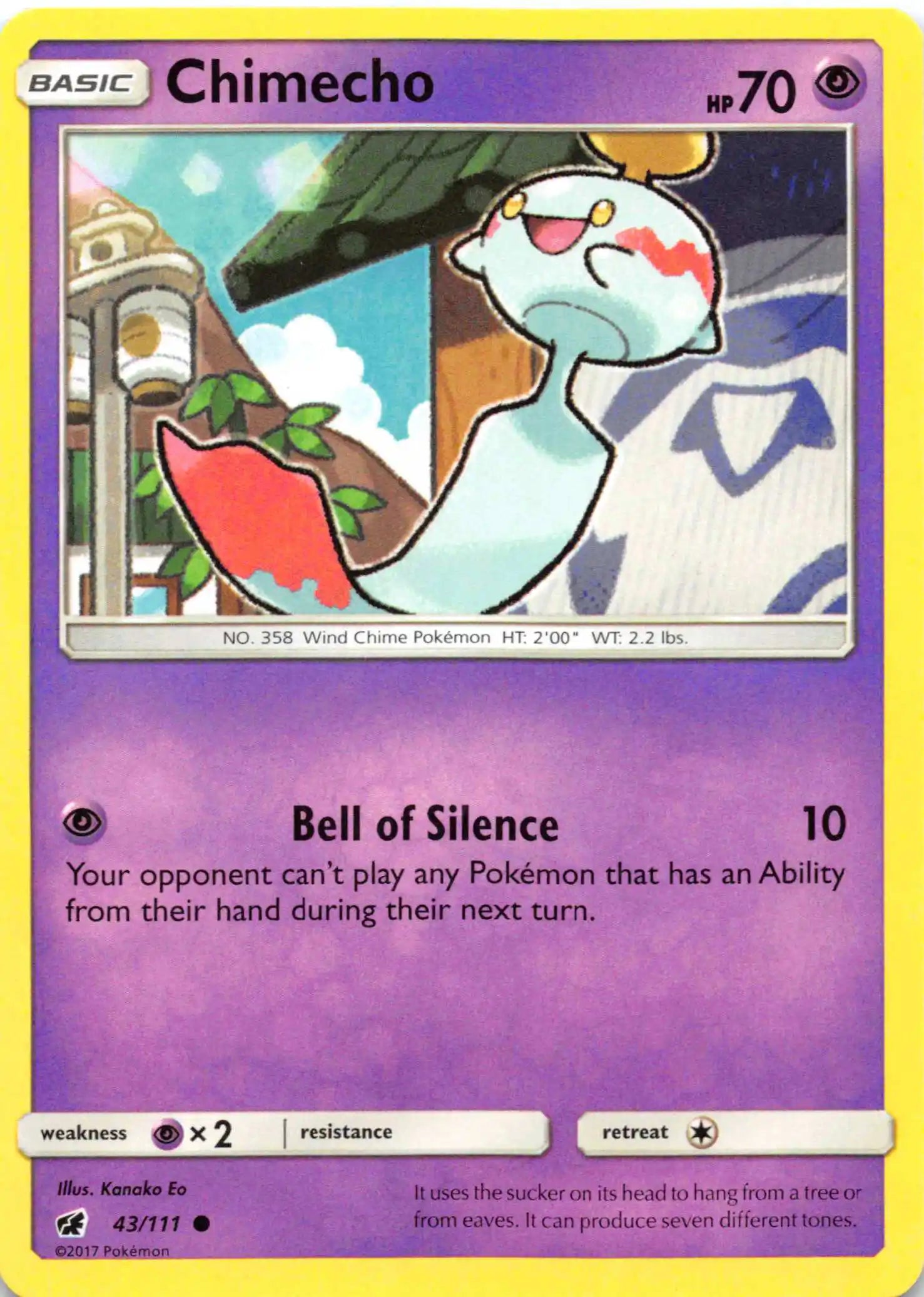 Chimecho [43/111] [Crimson Invasion]