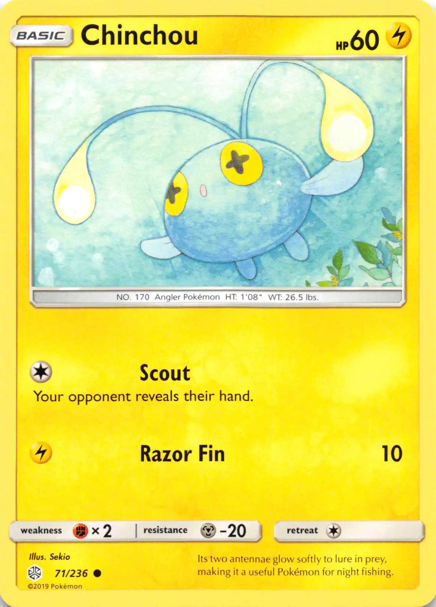 Chinchou [71/236] [Cosmic Eclipse]