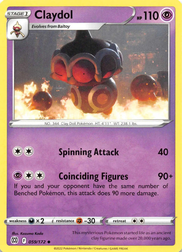 Claydol [059/172] [Brilliant Stars]