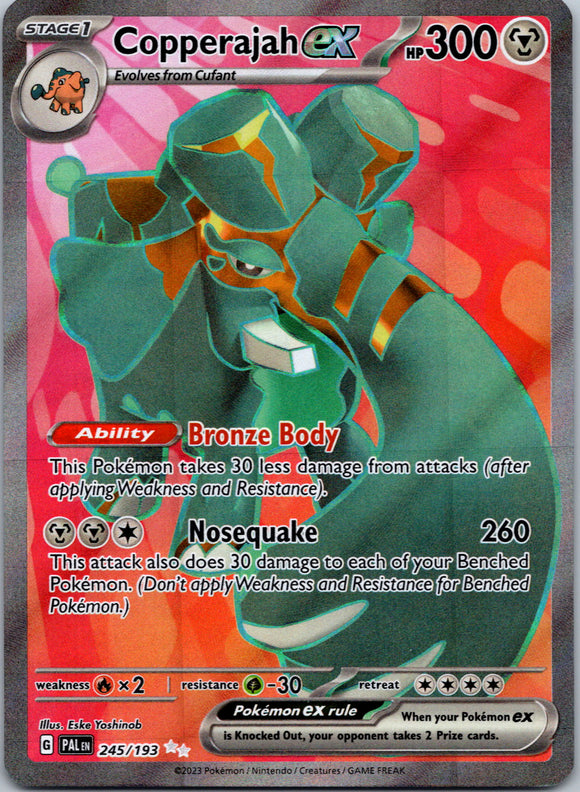 Copperajah ex - 245/193 [245/193] [Paldea Evolved] Holofoil