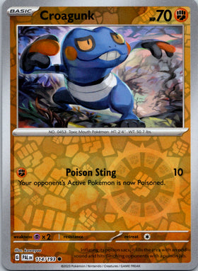Croagunk [114/193] [Paldea Evolved] Reverse Holofoil