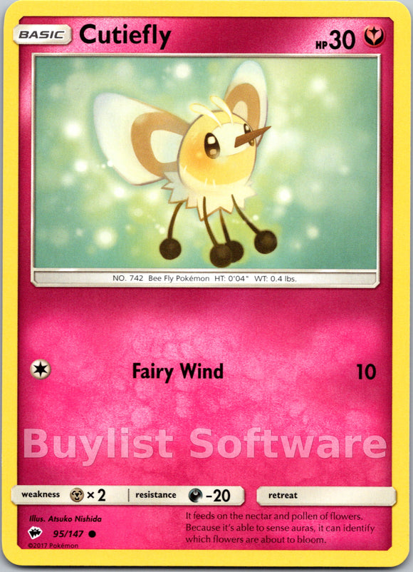 Cutiefly (095/147) [Sun & Moon: Burning Shadows]