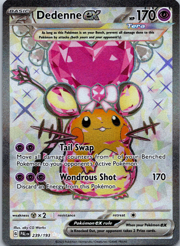 Dedenne ex - 239/193 [239/193] [Paldea Evolved] Holofoil