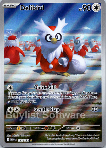 Delibird [152/132] [Mega Evolution] Holofoil