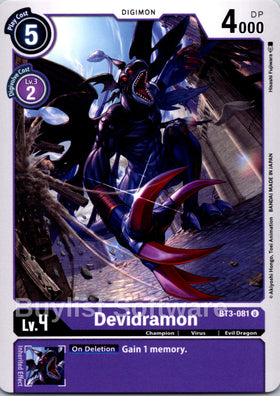 Devidramon [BT3-081] [Release Special Booster] Normal