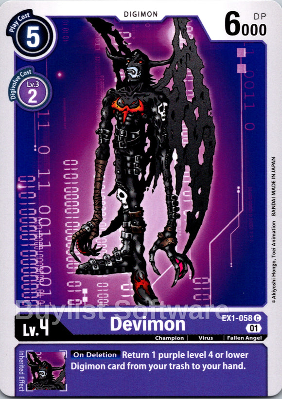 Devimon [EX1-058] [Classic Collection] Normal