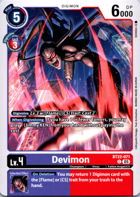Devimon [BT22-071 C] [Cyber Eden]