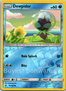 Dewpider [48/236] [Unified Minds] Reverse Holofoil