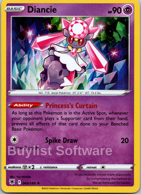 Diancie [068/189] [Astral Radiance] Holofoil