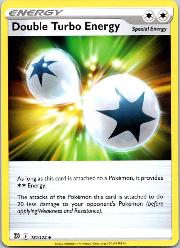Double Turbo Energy [151/172] [Brilliant Stars] Reverse Holofoil