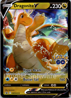 Dragonite V [SWSH235] [Sword & Shield Promo Cards] Holofoil