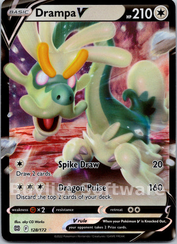 Drampa V [128/172] [Brilliant Stars] Holofoil