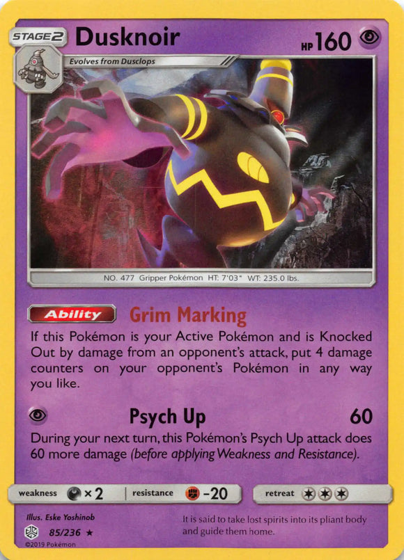Dusknoir [85/236] [Cosmic Eclipse] Holofoil