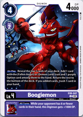 Boogiemon [EX6-047-C] [Infernal Ascension] Normal
