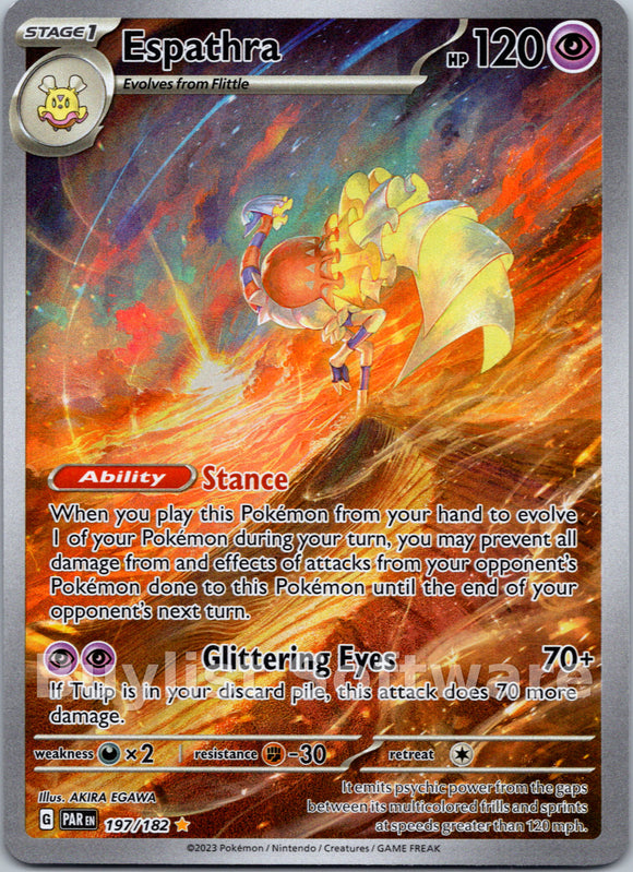 Espathra (197/182) - [Scarlet & Violet: Paradox Rift] Holofoil