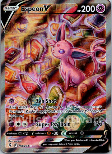 Espeon V (180/203) [Sword & Shield: Evolving Skies]