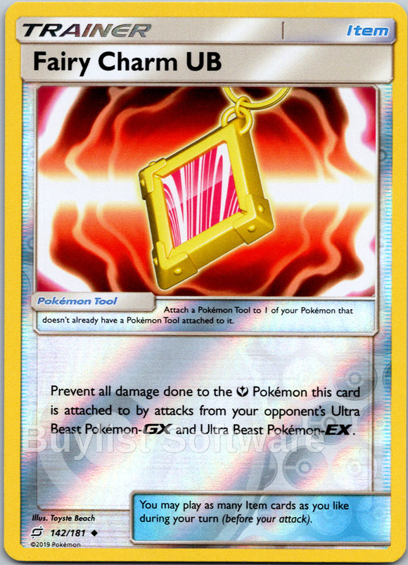 Fairy Charm UB [142/181] [Team Up] Reverse Holofoil