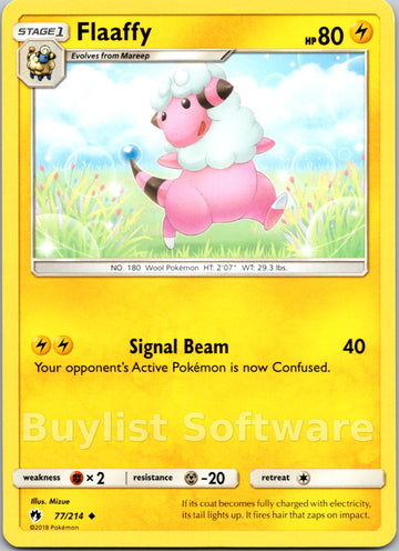 Flaaffy (077/214) [Sun & Moon: Lost Thunder]
