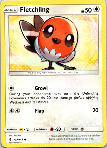 Fletchling [109/145] [Guardians Rising]