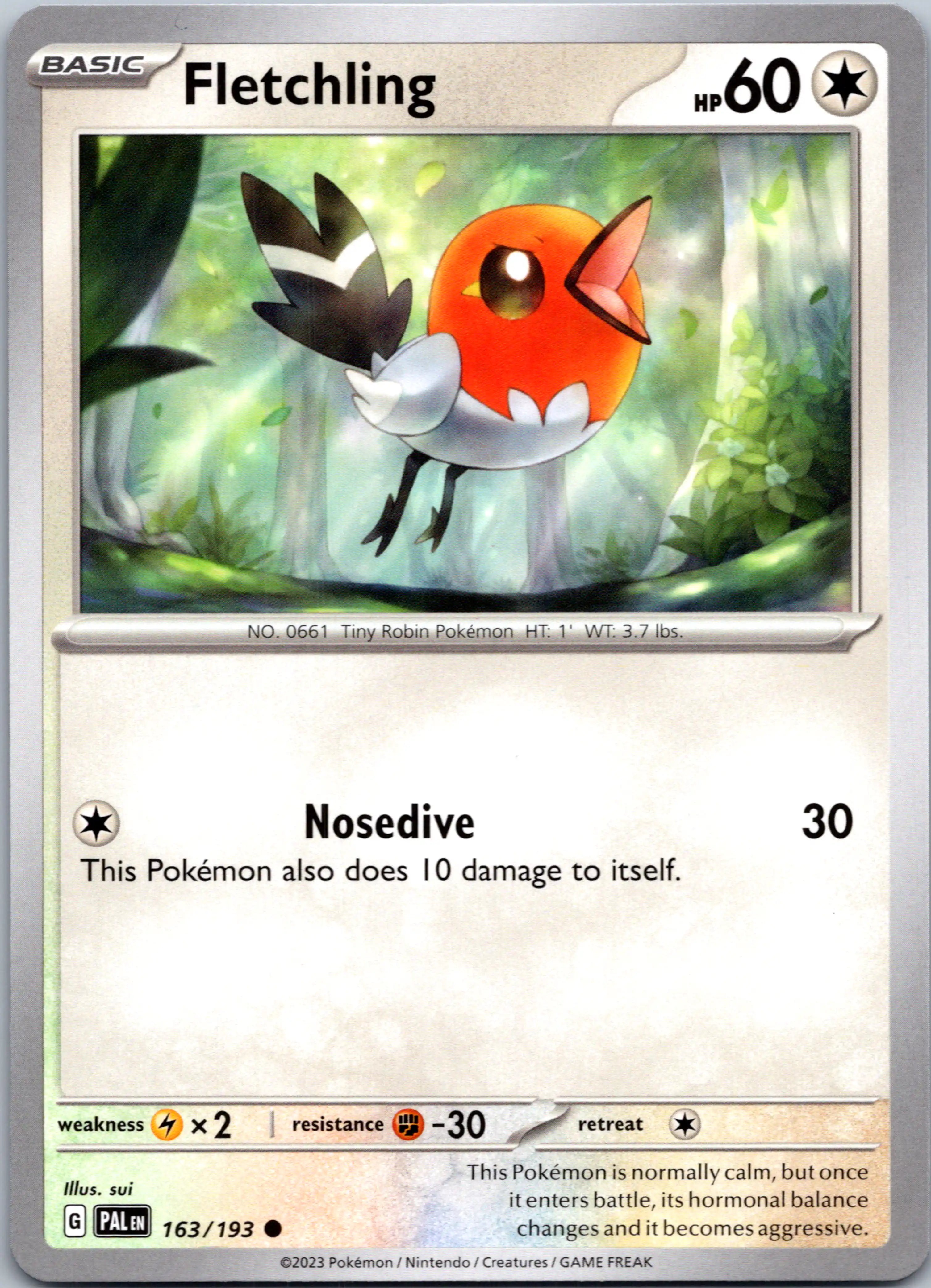 Fletchling [163/193] [Paldea Evolved]