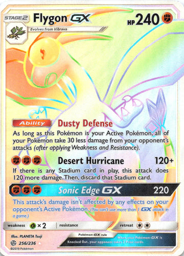 Flygon GX (Secret) [256/236] [Cosmic Eclipse] Holofoil