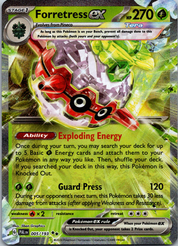 Forretress ex - 005/193 [005/193] [Paldea Evolved] Holofoil