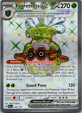 Forretress ex - 230/193 [230/193] [Paldea Evolved] Holofoil