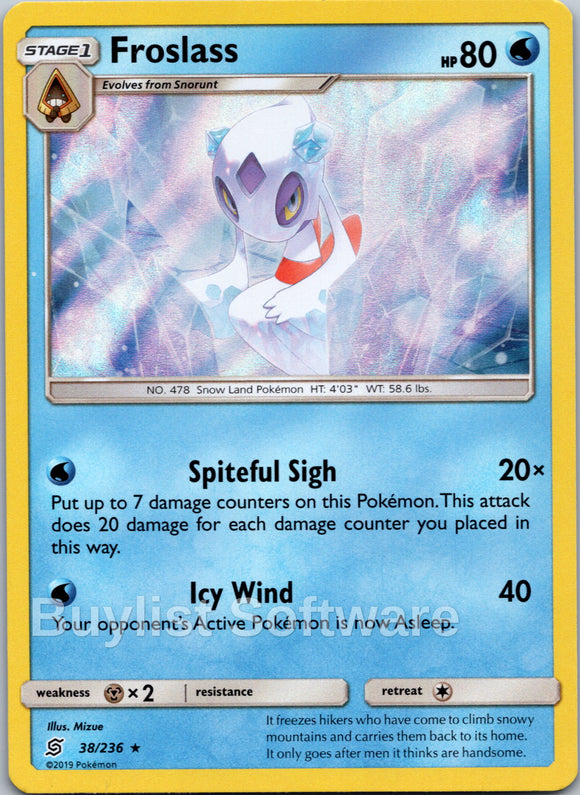 Froslass [38/236] [Unified Minds] Reverse Holofoil