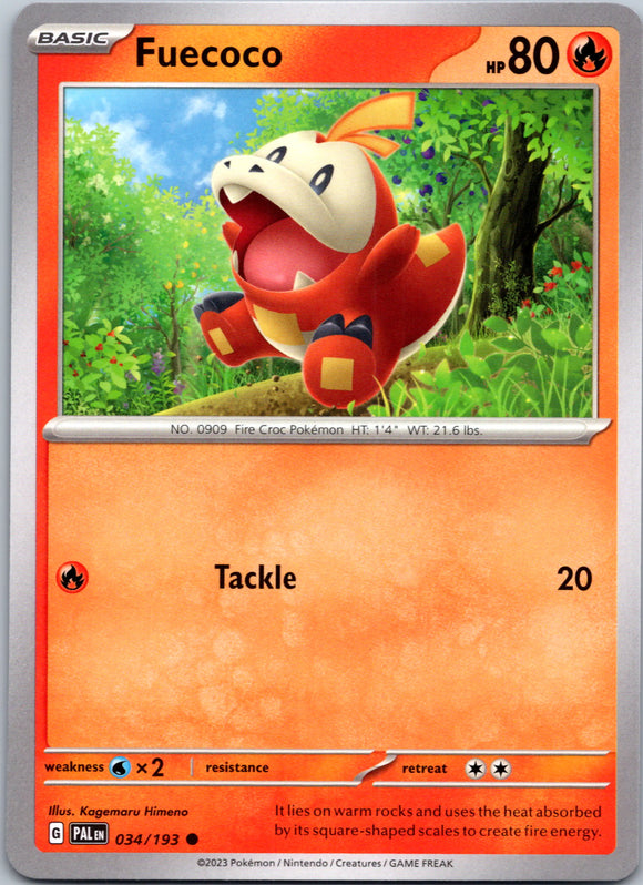 Fuecoco - 034/193 [034/193] [Paldea Evolved]