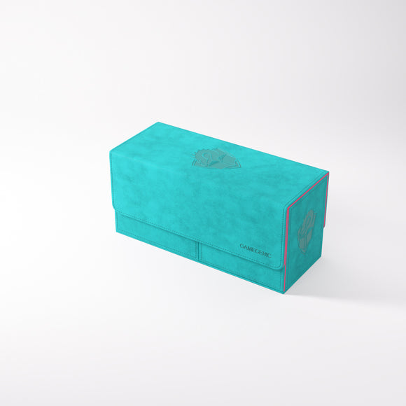 The Academic 133+ XL Convertible Teal/Pink Deck Box (133ct)