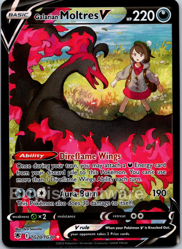 Galarian Moltres V [TG20/TG30] [Astral Radiance Trainer Gallery] Holofoil
