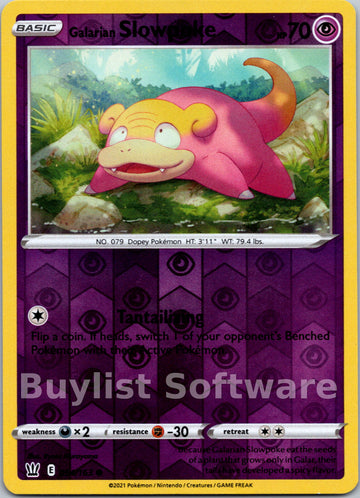 Galarian Slowpoke [054/163] [SWSH05: Battle Styles]