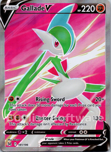 Gallade V (181/196) [Sword & Shield: Lost Origin]