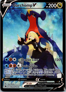 Garchomp V [TG23/TG30] [Astral Radiance Trainer Gallery] Holofoil