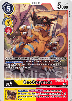 GeoGreymon [BT12-038] [Across Time] Normal
