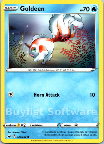 Goldeen [045/202] [Sword & Shield Base Set]