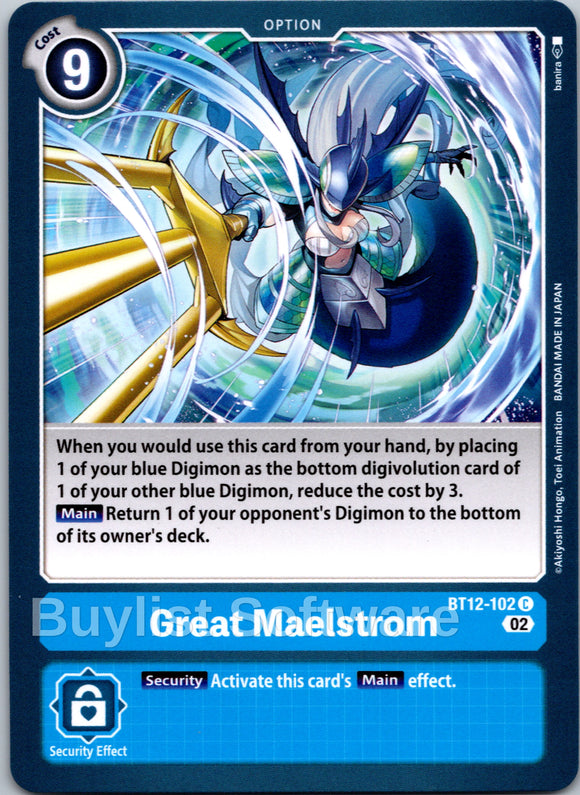 Great Maelstrom [BT12-102] [Across Time] Normal