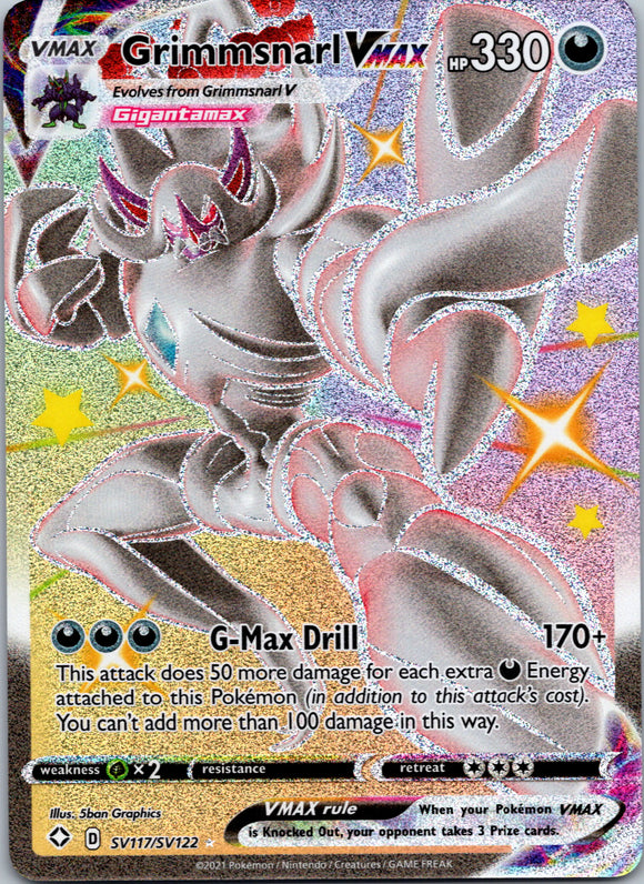 Grimmsnarl VMAX [SV117/SV122] [Shining Fates: Shiny Vault] Holofoil