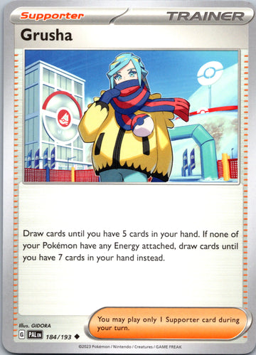 Grusha - 184/193 [184/193] [Paldea Evolved]
