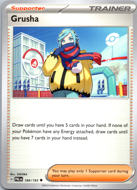 Grusha - 184/193 [184/193] [Paldea Evolved]