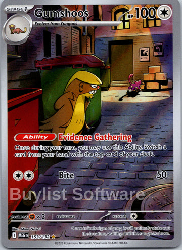 Gumshoos [153/132] [Mega Evolution] Holofoil