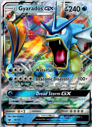 Gyarados GX [18/111] [Crimson Invasion] Holofoil