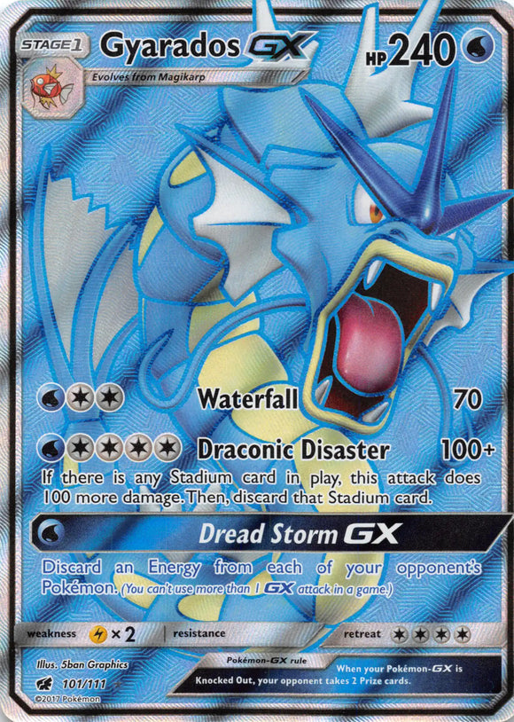 Gyarados GX (Full Art) [101/111] [Crimson Invasion] Holofoil