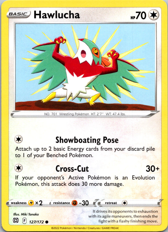 Hawlucha [127/172] [Brilliant Stars] Reverse Holofoil