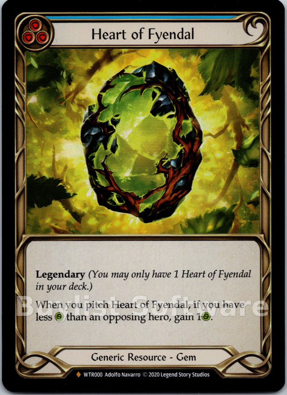 Heart of Fyendal [WTR000] [Welcome to Rathe] Unlimited Edition Rainbow Foil