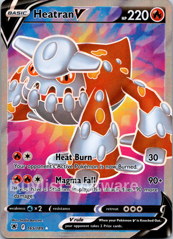 Heatran V [165/189] [Astral Radiance] Holofoil