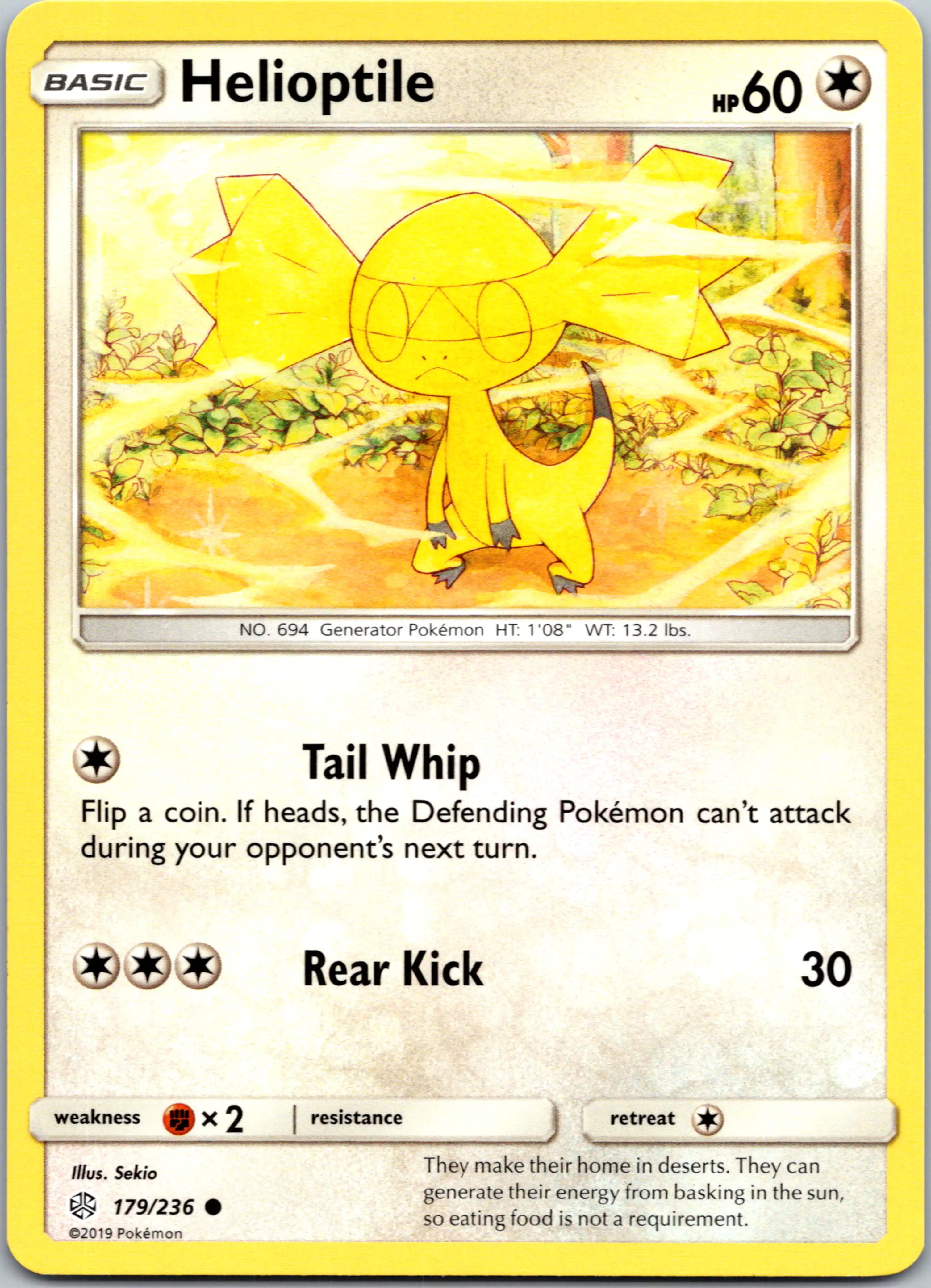 Helioptile [179/236] [Cosmic Eclipse]