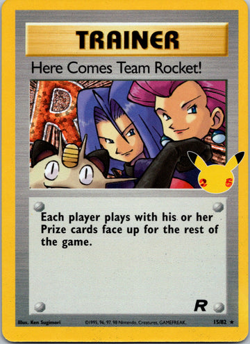 Here Comes Team Rocket! [15/82] [Celebrations: Classic Collection] Holofoil
