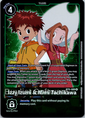 Izzy Izumi & Mimi Tachikawa (Box Topper) [BT5-089] [Battle of Omni] Foil
