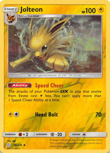 Jolteon [70/236] [Cosmic Eclipse] Reverse Holofoil